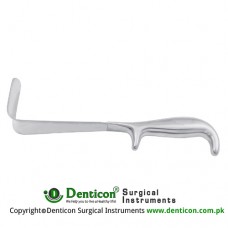 Doyen Vaginal Speculum Slightly Concave-Fig. 3 Stainless Steel, Blade Size 126 x 47 mm